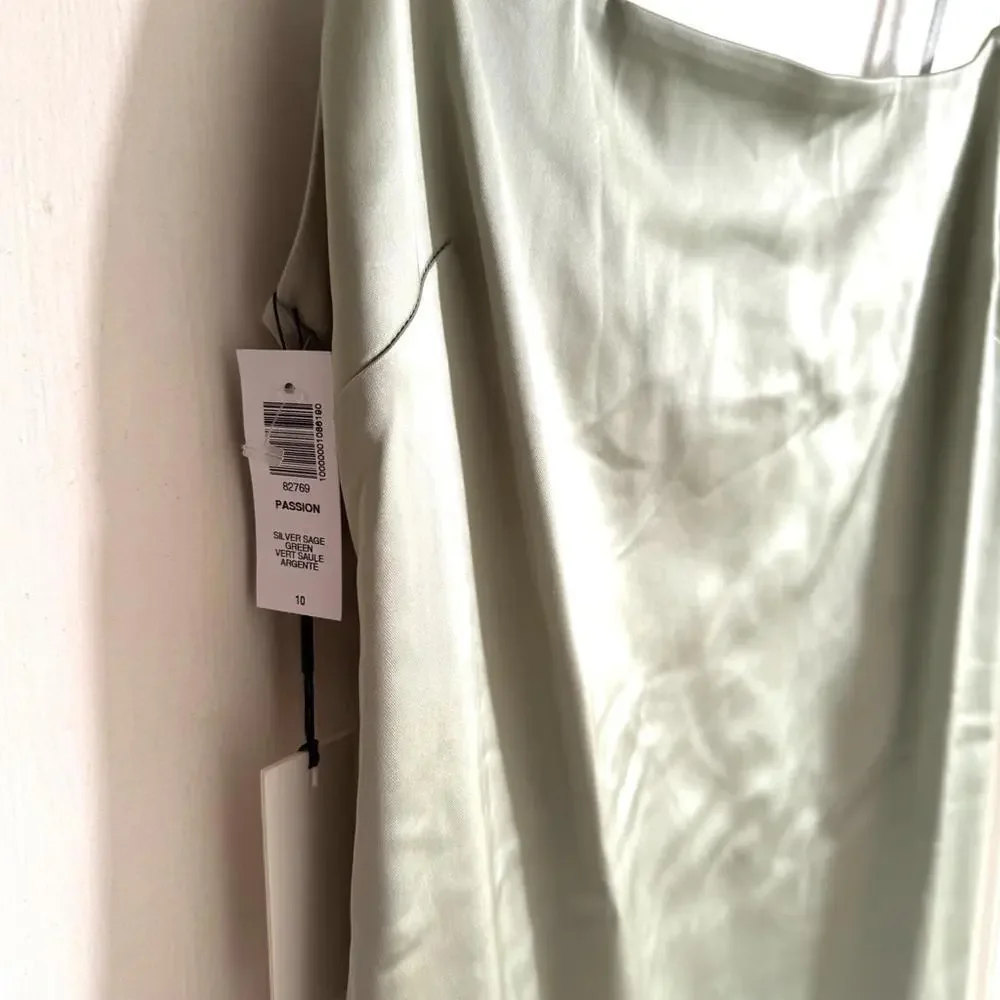 Aritiza Ten by Babaton Passion Mini Satin Slip Dress - Picture 5 of 8